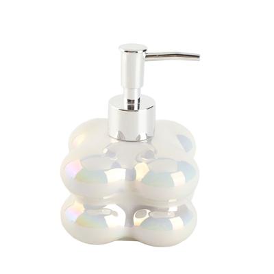 Wolk Drukpomp Fles Keramisch Herbruikbaar Decoratie Navulbaar Wolkvormige Dispenser Fles voor