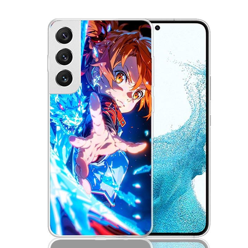 Sword Art Online Yuuki Asuna Phone Case For Samsung Galaxy S26 S25 Edge S24 S23 FE S22 Ultra S21 Plus S20 + Fundas Cover Coque G