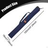 Fishing Pole Storage Bag Pocket with Drawstring Shoulder Strap Gear Organizer Travel
