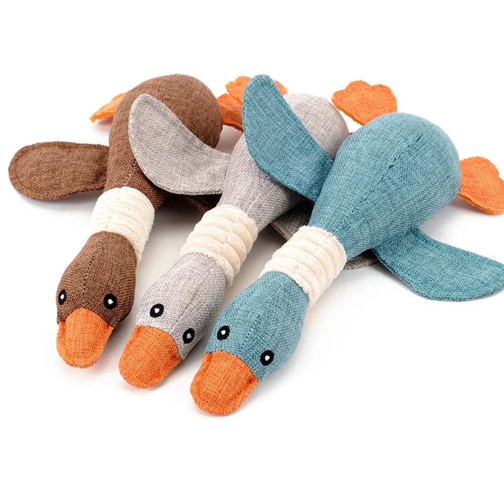 

Dog Toys Wild Goose Sounds Toy Bite Resistant Cleaning Teeth Puppy Dogs Chew Training Supplies Pet Dog Toys Accessories серый