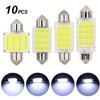10pcs/lot Car LED Bulbs 31mm 36mm 39mm 41mm Car COB 1.5W DC12V Interior Lamp Interior Reading Lights Plate lamps Bulb Wholesale