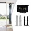 Bottom Barn Door Guide Swing Stop Carbon Steel Hardware