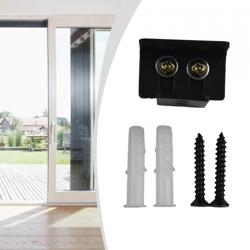 Bottom Barn Door Guide Swing Stop Carbon Steel Hardware