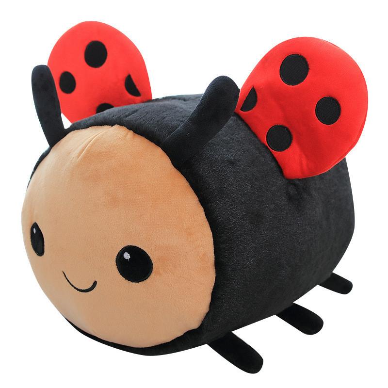 Insect Ladybird Bee Plush Toy Stuffed Doll Home Bedroom Decoration Gift Kids