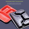 ZISIZ Disposable 3-Compartment Meal Box