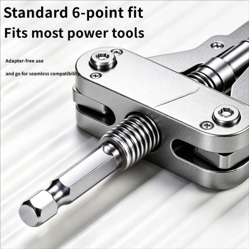 Metal Drill Ready Removal Tool for Damaged Pipe Thread Service, Drill Drive End for Plumbing Repair and Threaded Hole Removal Tasks