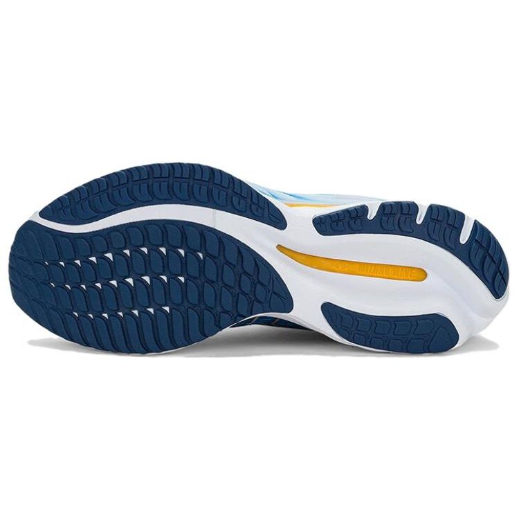 Mizuno Wave Rider 26 Snorkel Blue Gold Unisex Sneakers Estate-Blue J1GC220353