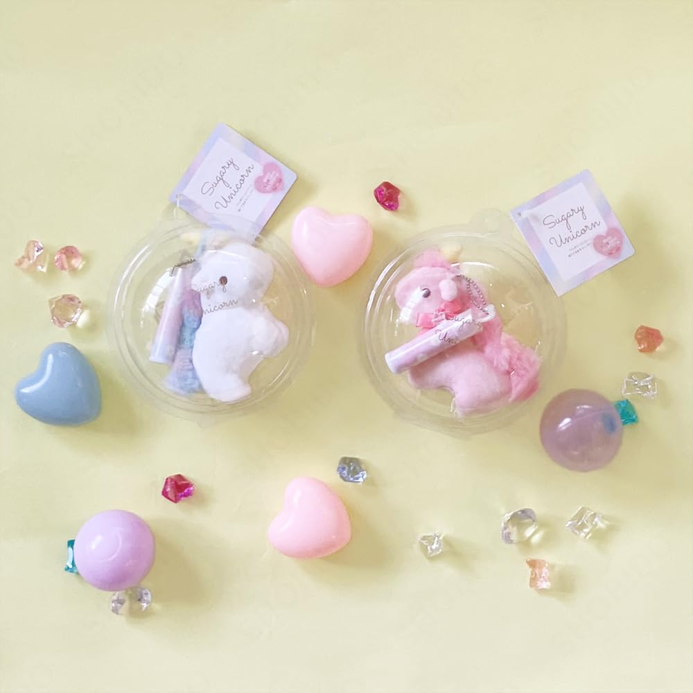 Shobido Plush Toy & Lip Balm Pink Unicorn NL43921