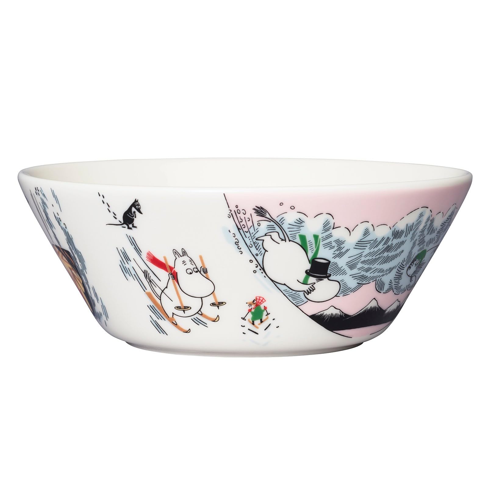

Moomin by ARABIA 2023 Moomin 1068265 [Officially Imported] Bowl/Plate, 15cm, Sliding, Winter, Tableware, Arabia,