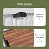 2025 Large-Capacity Multifunctional Wood Grain Folding Storage Box for Outdoor Camping