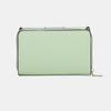 Foldable Three Fold Wallet Zipper Women Card Holder Retro PU Leather Short Wallet  Women