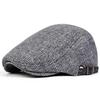 Newsboy Brand Latest Fresh Pattern Grid Vertical Neutral Gender Women  Men For Caps British Painters Hats Autumn Winter Berets Adjustable Flat