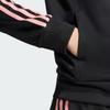 Adidas Essentials 3-Rayas Cómoda Versátil Simple Chaqueta de Moda Chaquetas para Mujer Negro IY4164