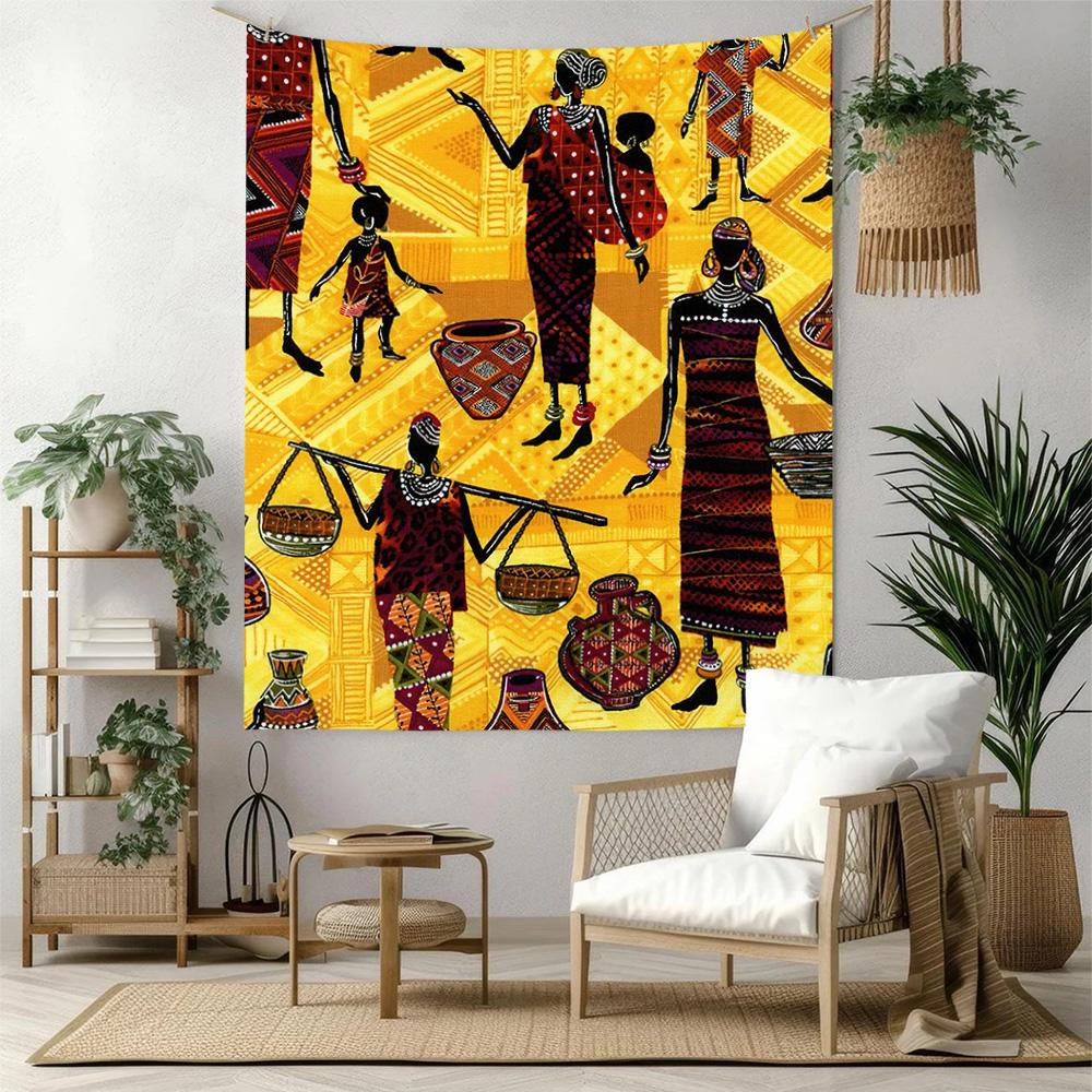 African Style Wall Decor Tapestry Art For Pet Memorial Birthdaywedding Party Backdrop Family Gift