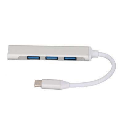 USB C Hub 4 in 1 High Speed Leichte tragbare USB-Dockingstation für Tastaturdrucker Mobile