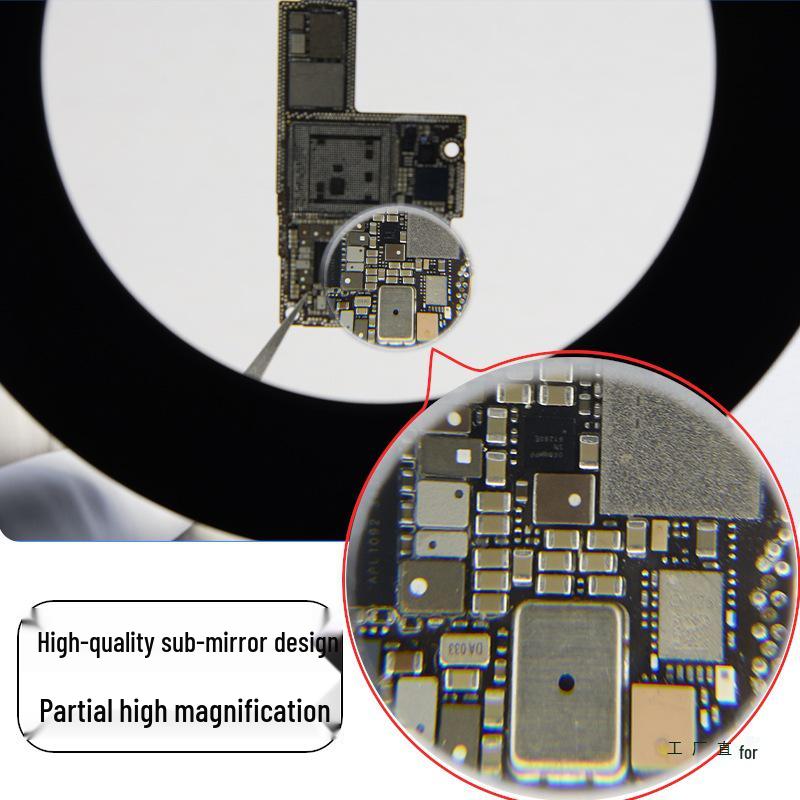 Longdao Desktop Magnifier Stand for Electronics Repair and DIY Projects