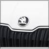 1Pcs 80/90/100MM Car Front Grille Logo Hood Badge Emblem Sticker For Skoda OCTAVIA RS FABIA KAMIQ KAROQ KODIAQ RAPID SCALA SUPERB