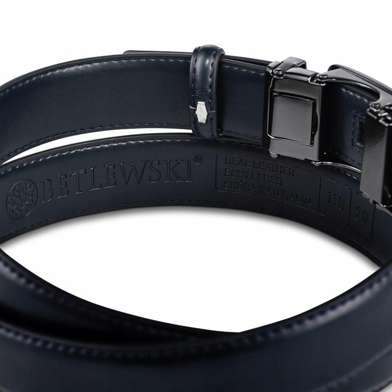 C30-MY GRANAT 110 ELITE Men' Leather Belt + CERTIFICATE
