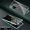Double Sided Magnetic Metal Case For Samsung Galaxy S23 S22 S21 S20 Plus Ultra S21 S20 FE A14 A24 A34 A54 A13 A23 A33 A53 A12 A22 A32 A52 A72 A71 A51