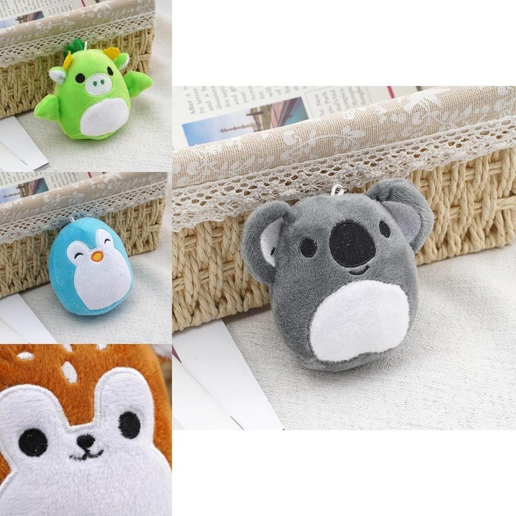Cozy Squishallow Keychain Bear Plush Toy For Children Gift