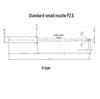 Fine Runner EDM Copper Electrode: Submerged Gate Purple Copper Rod