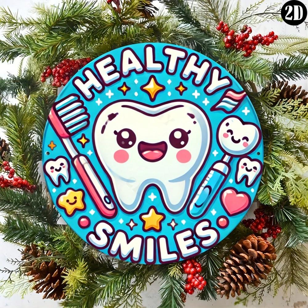 Dental Office Metal Wall Art Kitchen Home Decor Aluminum Sign