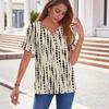 Summer Tops For Women Button Down Blouses For Women Dressy Casual V Neck T Shirts