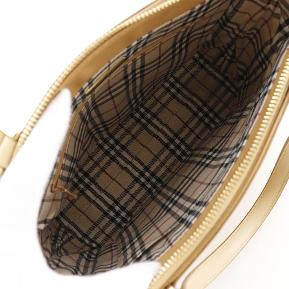 Burberry Kabelka béžová telecí kůže Dámská Použitá