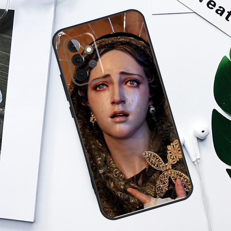 Virgin Mary For Samsung Galaxy A13 A53 A33 A54 A34 A14 A55 A35 A15 A05 A06 A16 A22 A32 A52 Phone Case