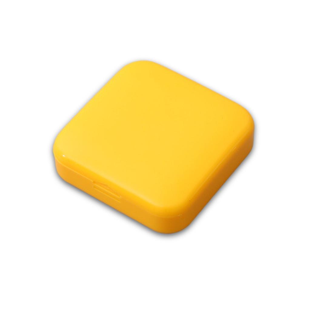 Pill Case 2 Grids Dust Proof Daily Pills Organizer Box Portable Container Dispenser Office Gym Accessories for Handbag