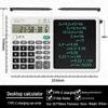High-Brightness XL Screen Desktop Calculator with Writing Pad