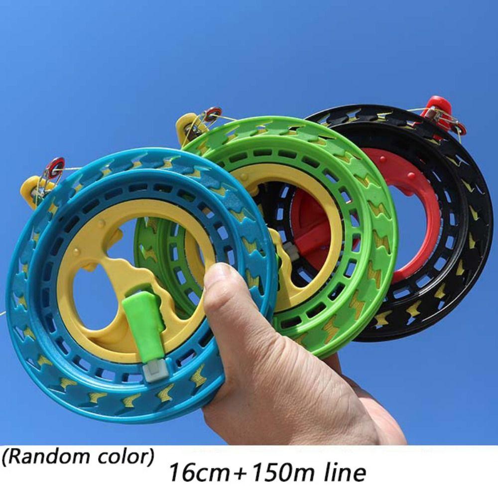 16cm/18cm Flying Tool Kite Reel Plastic Kite Handle Wheel Flying Tool Winder Kids