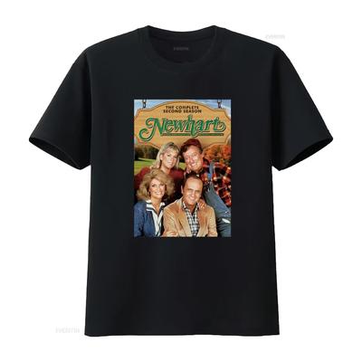 Newhart Tv Show T Shirt 80s Television Sitcom Classic Comedy Series Cast Print Vintage Washed Unisex Designer Clothes