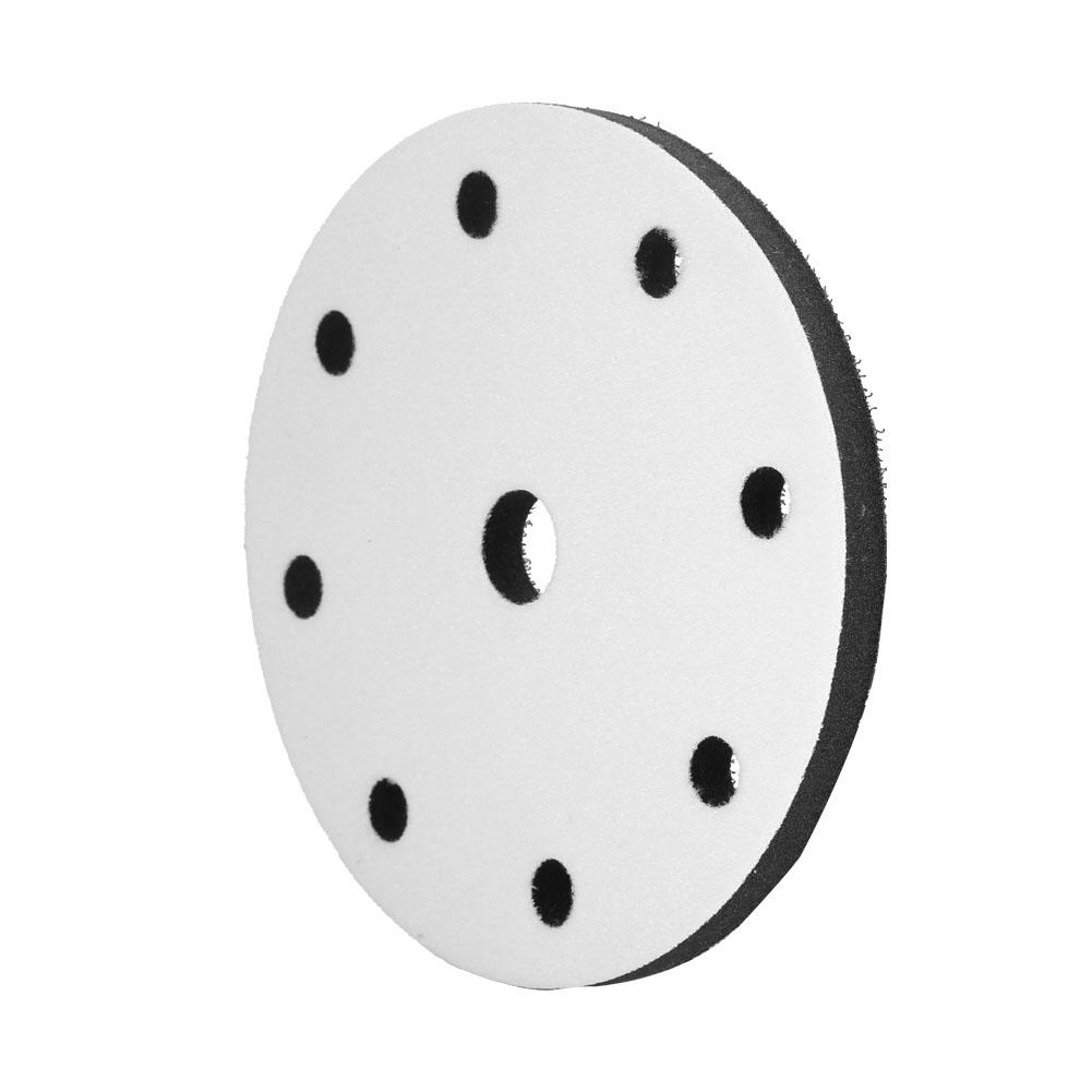 150mm Diameter Soft Buffer Sponge Interface Cushion Pad for Sanding Pads (6 holes)
