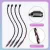 Clip Twist Braided Hair Rope Fashion Hanging Ear-Dye Wig Boxing Braid Hair Pieces  Girls