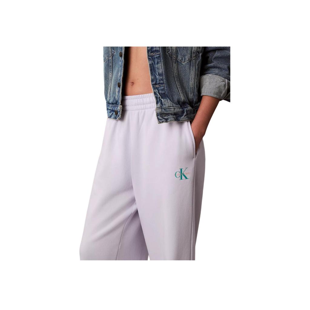 Calvin Klein Wide Leg High Waist Soft Comfortable Knitted Sports Pants Women bottoms 47A210G-WGA