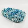 Luxury Sky Blue Rhinestone Evening Bag Gala Diamond Dazzling Crystal Wedding Clutch Bridal Purse WHTUOHENG Party Handbag