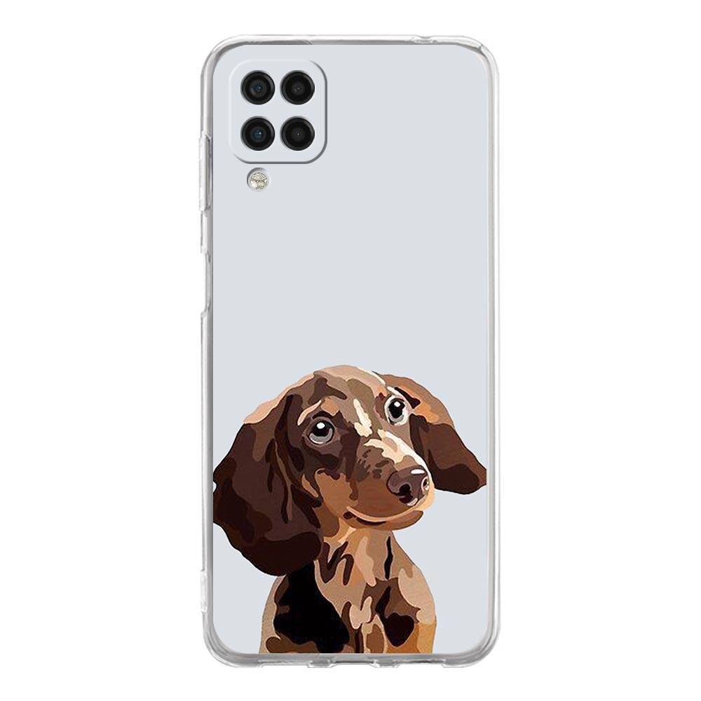 Phone Case For Samsung A13 A33 A35 A55 A73 A53 A23 A51 A71 A21S A12 A31 A41 A05s A03S A15 A25 A32 5G Cover Dachshund Sausage Dog