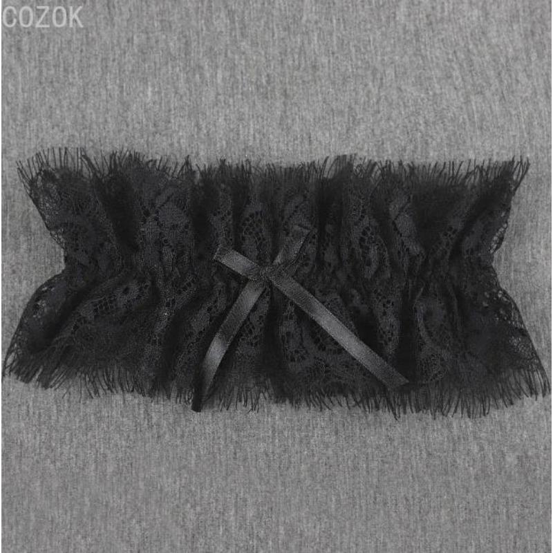 Hochzeitsparty Braut Spitze Floral Blau Beinring Schlaufe Strumpf Damen Mädchen Sexy Schleife Prinzessin Cosplay Strumpfhalter Gürtel Zubehör