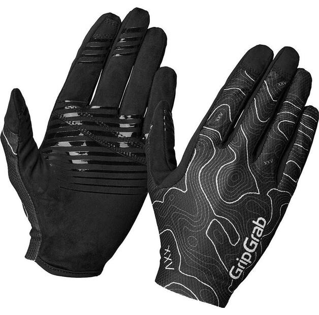 Велосипедные перчатки GripGrab Rebel (черные) L