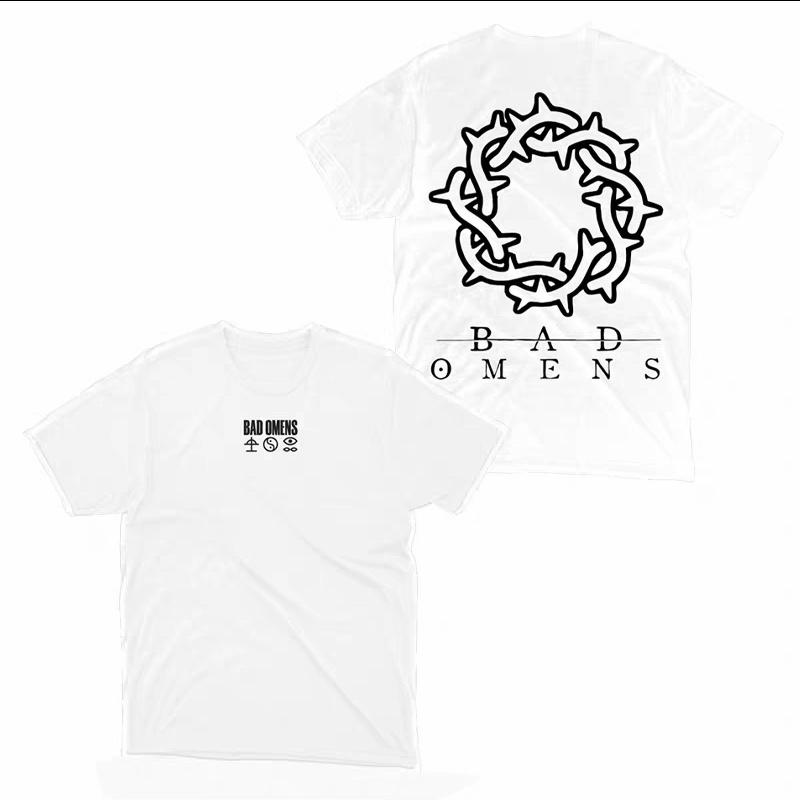 

Fengzhao Band Metal Nuclear Alternative Rock American StreetLook Loose Dark Mens and Womens ShortSleeved TShirt S разноцветный