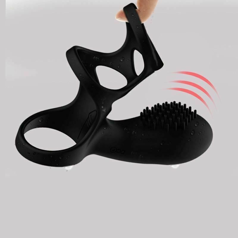 Wireless Triple   Clitoral Vibrating  Rings Clitoral S