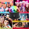 LijiuHong Voice-Activated LED Crystal Magic Ball Light