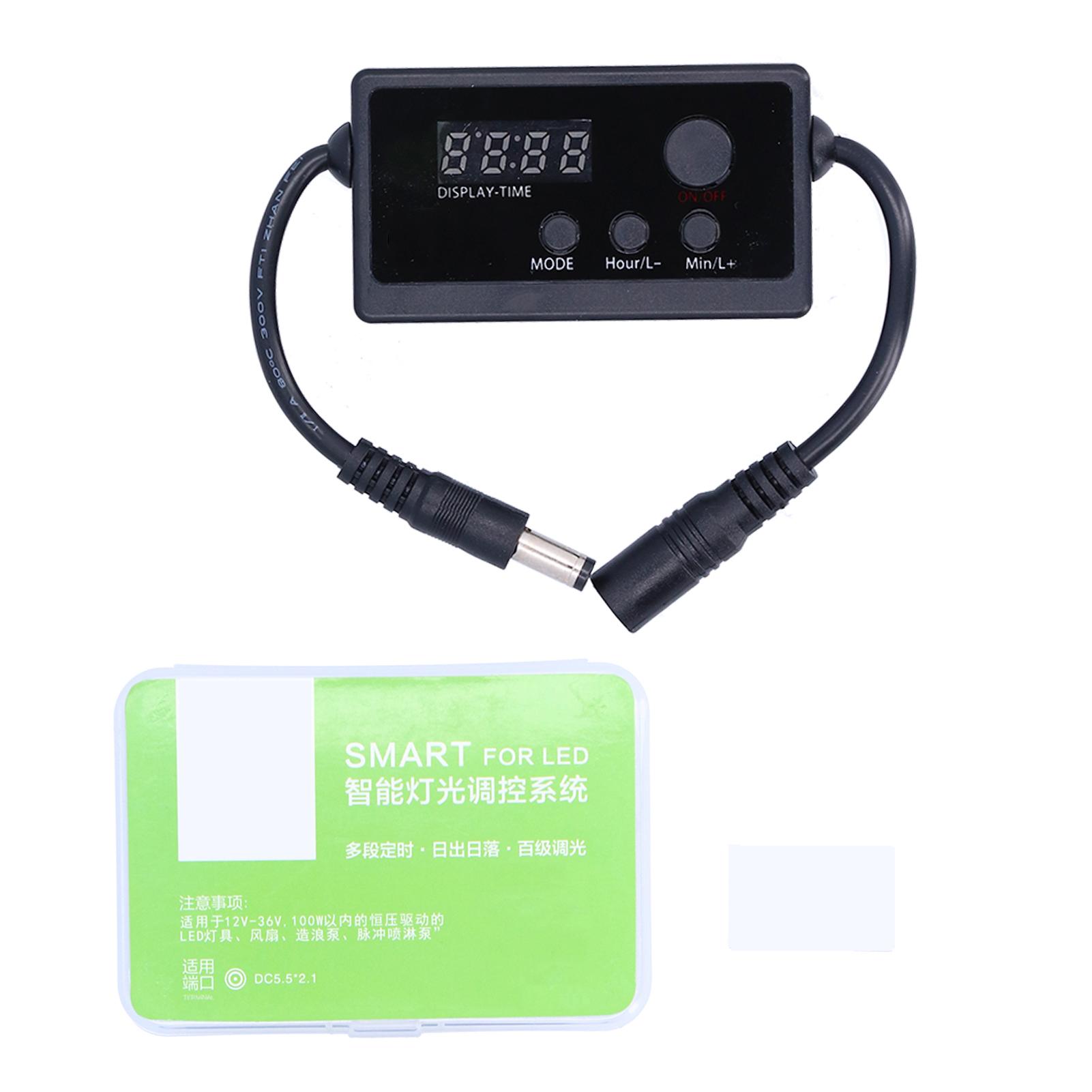 

Fish Tank Intelligent Light LED Dimmer Light Modulator Controller Aquarium Accessory
