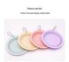 In-Stock Portable Silicone Pet Feeding Bowl - Food Grade, Foldable for Dogs & Cats.
