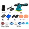 12V Wireless Handheld Polisher/Grinder: Variable Speed Car Waxer & Seam Cleaner