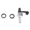 Motorcycle Brake Caliper Banjo Bolt Bleed Screw M10 X 1.25 Aluminum Nipple for Universal Master Cylinder Repair
