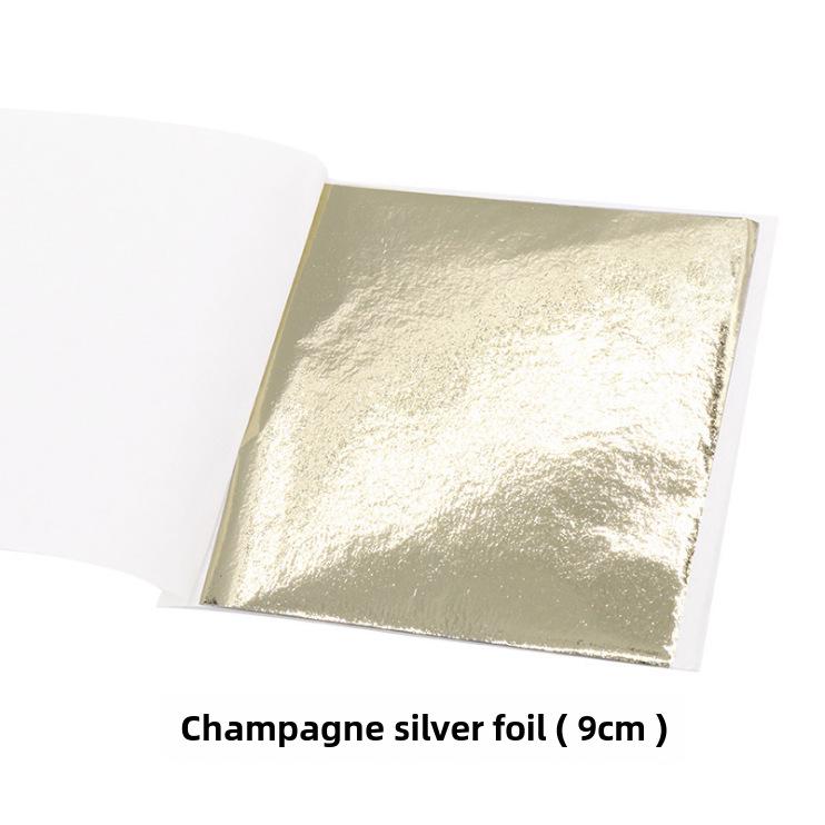 Taiwan Gold 9 Cm Gold Line Nail Art Stickers, 100-Piece Gold Foil Decoration