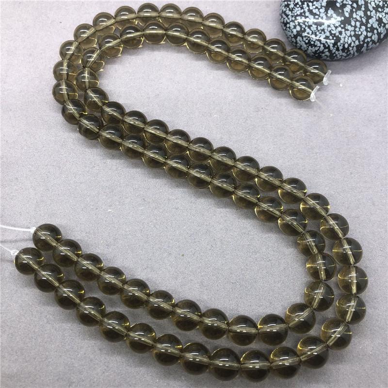 Braune Imitation Kristallperlen DIY Armband Halskette Schmuck Lose Perlen