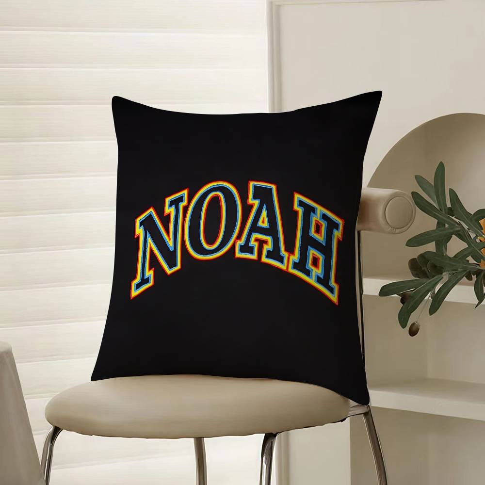 

Fashionable Traditional Design Style-NOAH Pillow Case Comfort Sofa Bed Silky elegant Invisible zipper Decorative cushion cover 12x12Inch